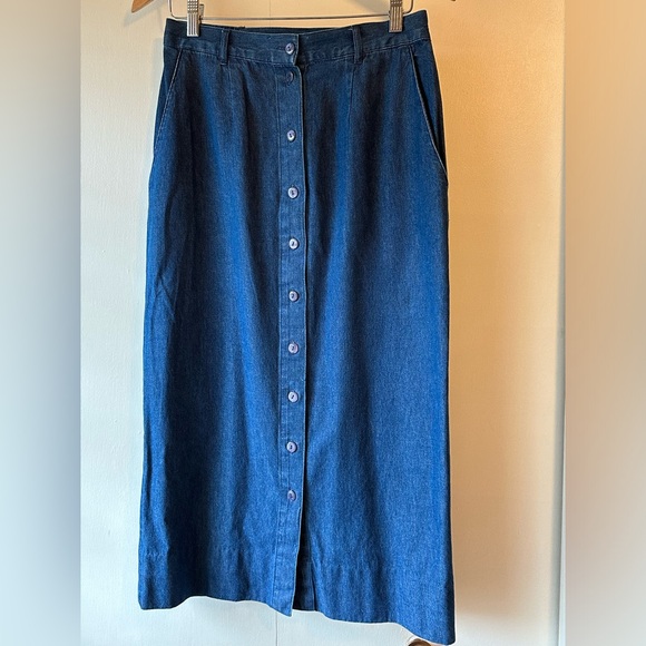 Vintage TanJay denim skirt - Picture 1 of 7
